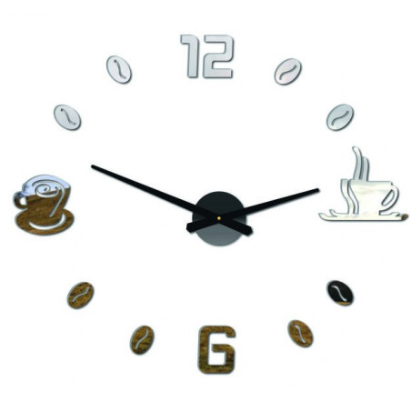 Klebe Wanduhr, Luxus Wanduhr, Plastikuhr Klebe Wanduhr, Luxus Wanduhr, Plastikuhr