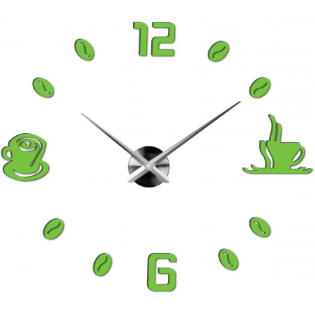 Klebe Wanduhr, Luxus Wanduhr, Plastikuhr Klebe Wanduhr, Luxus Wanduhr, Plastikuhr