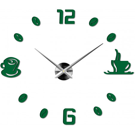 Klebe Wanduhr, Luxus Wanduhr, Plastikuhr Klebe Wanduhr, Luxus Wanduhr, Plastikuhr