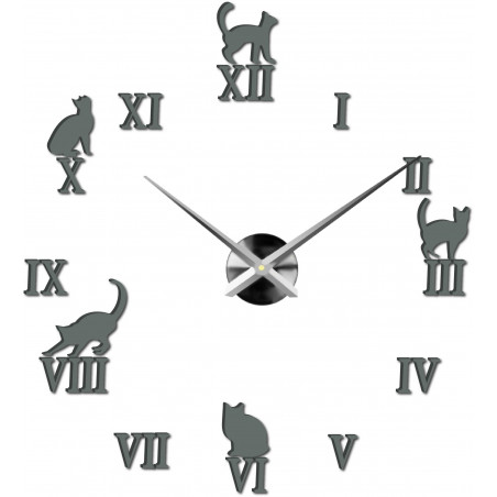 Klebende Wanduhr, Luxusuhr auf Stent, Plastikuhr Klebende Wanduhr, Luxusuhr auf Stent, Plastikuhr