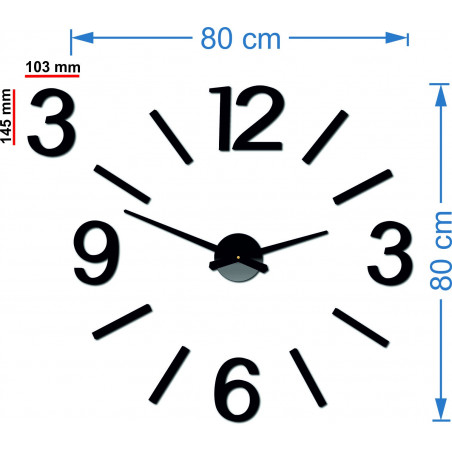 Wanduhr als Bild - AUKRO Wanduhr als Bild - AUKRO