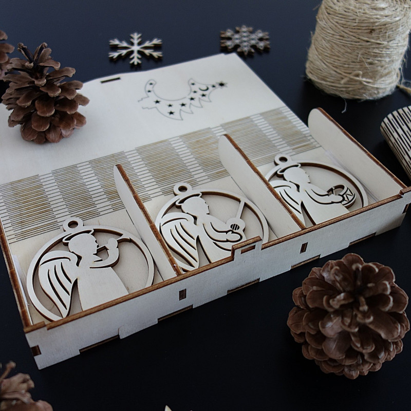 Ornamente für Weihnachtsbaum, 1 Satz-18 Stück