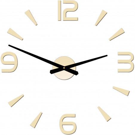 Moderne Wanduhr selbstklebend Stor 2D Plexiglas Moderne Wanduhr selbstklebend Stor 2D Plexiglas