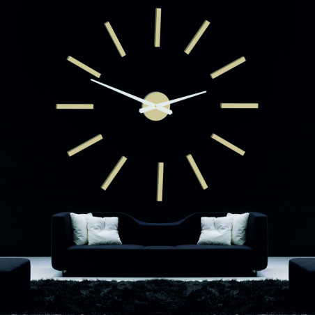 Moderne Wanduhr 2D Plexiglas SPIEGEL Moderne Wanduhr 2D Plexiglas SPIEGEL