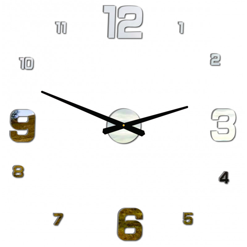 Moderne Wanduhr JOLYI FOX Plexi