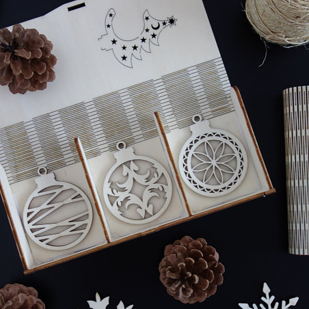 Sammlung von Weihnachtsschmuck, 1 Satz-18 Stück