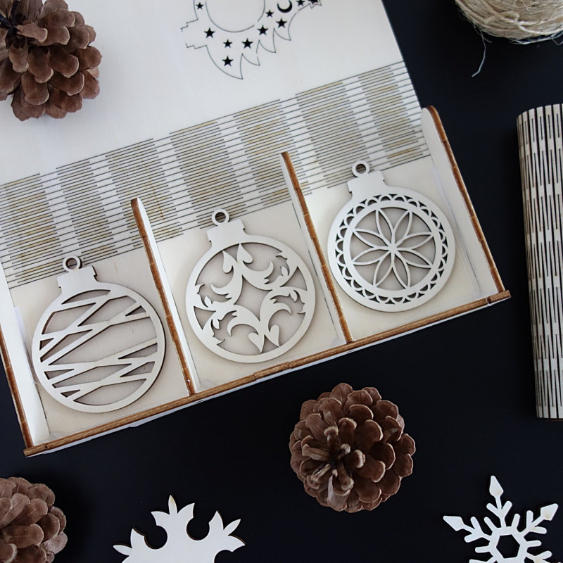 Sammlung von Weihnachtsschmuck, 1 Satz-18 Stück