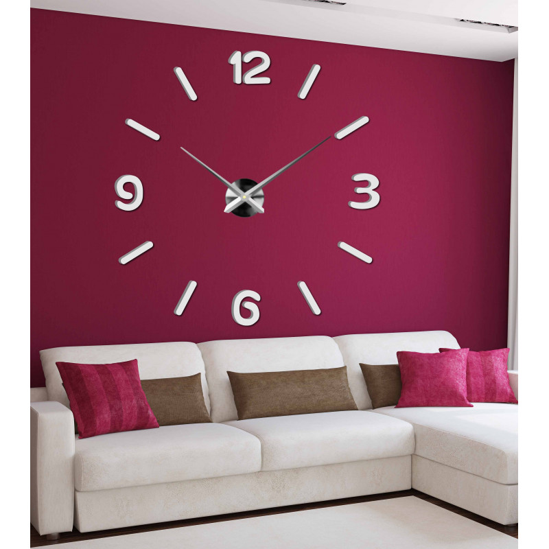 Moderne Wanduhr - JUMBO