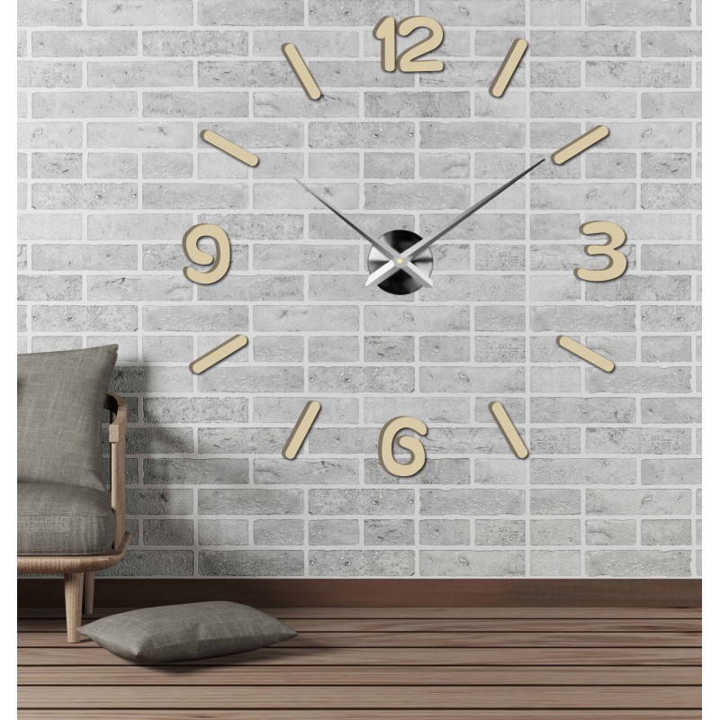 Moderne Wanduhr - JUMBO