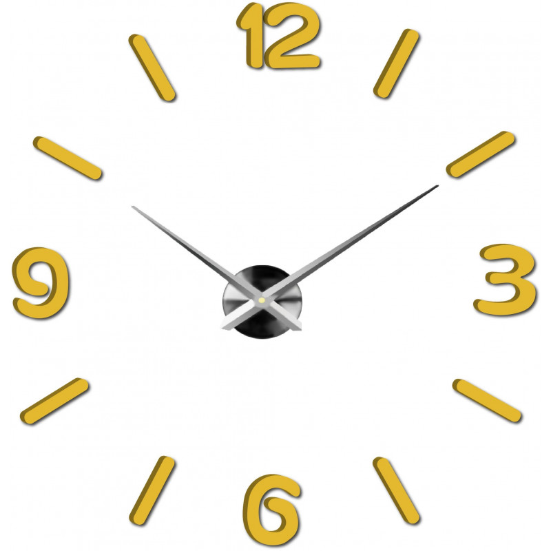 Moderne Wanduhr - JUMBO