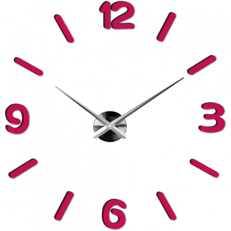 Moderne Wanduhr - JUMBO