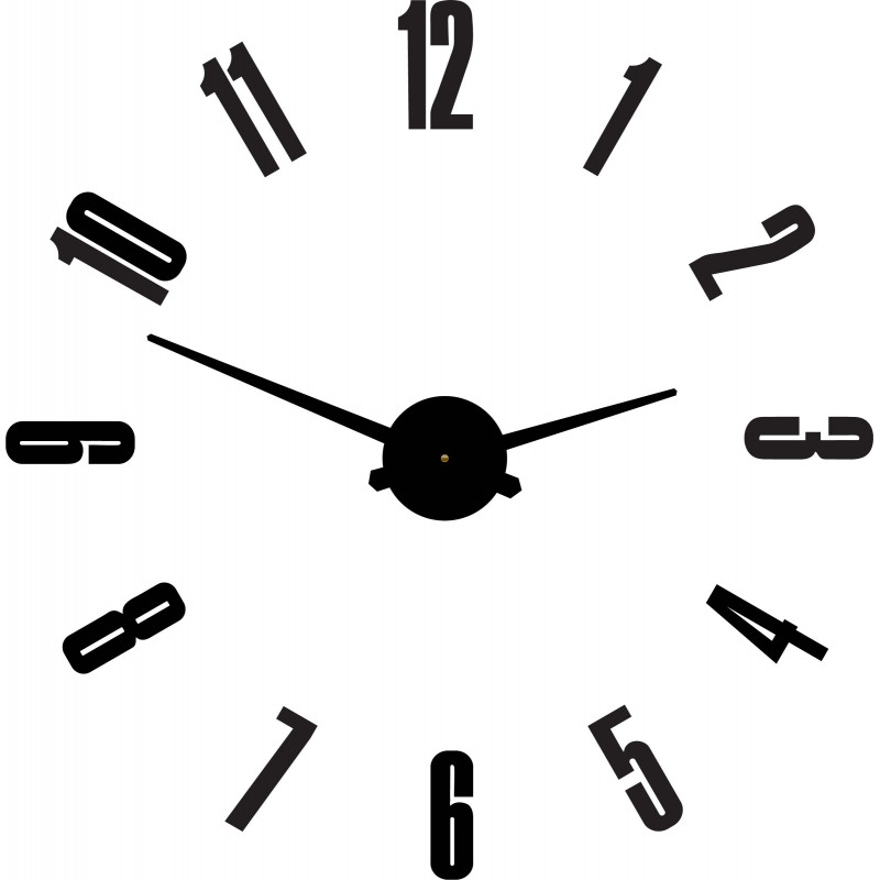 Moderne Wanduhr ARABIC PLEXI