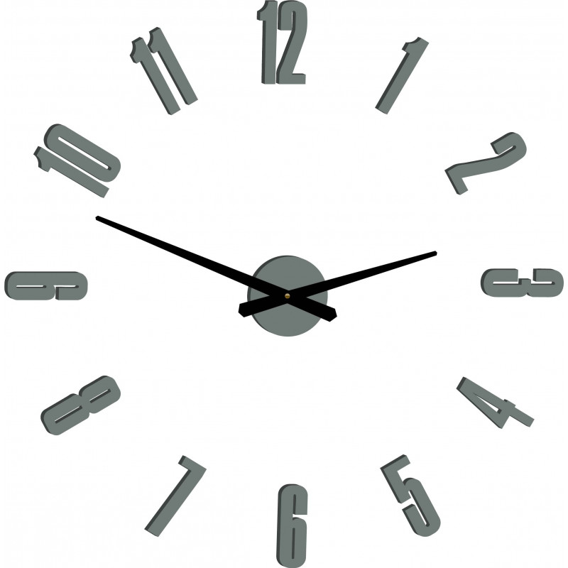 Moderne Wanduhr ARABIC PLEXI