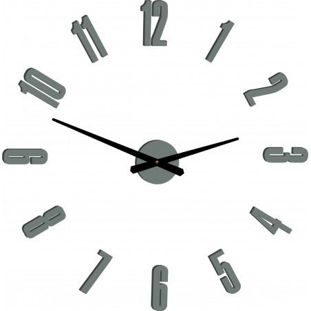 Moderne Wanduhr ARABIC PLEXI