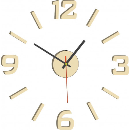 Wanduhr selbstklebend XS SANDERO Wanduhr selbstklebend XS SANDERO