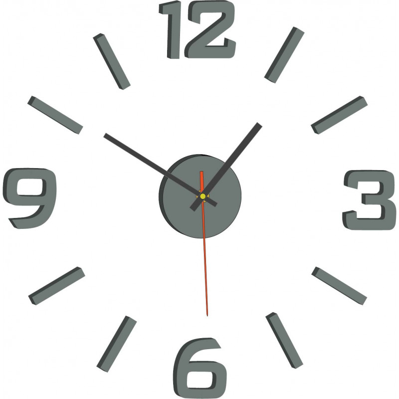 Wanduhr selbstklebend XS SANDERO