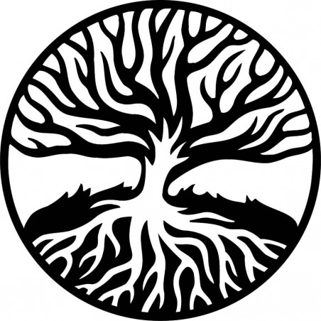 Moderne Sperrholzmalerei ROOTS