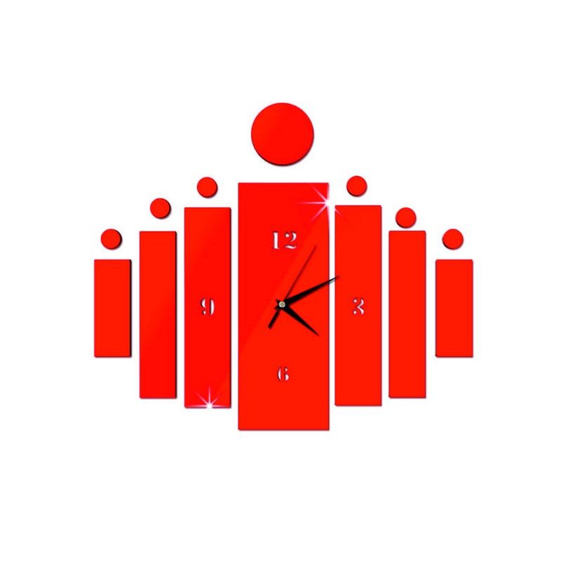 DIY HOJOKER Klebewanduhr als Geschenk