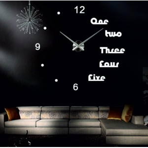 DIY Büro-Wanduhr DREI