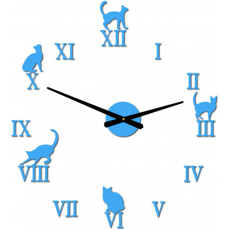 Katzen-Wanduhr Katzen-Wanduhr