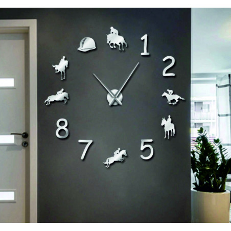 Wanduhr Rodeo-Pferdereiter 3D DIY HOME Wanduhr Rodeo-Pferdereiter 3D DIY HOME