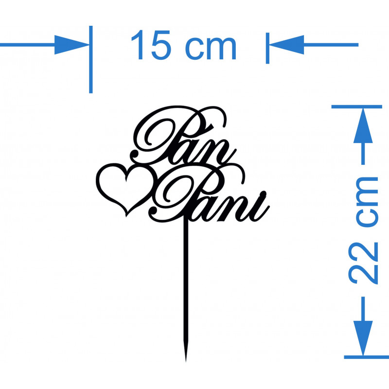 Kunststofffurchenverzierung auf Kuchenherr und Herrin. Abmessungen 150 x 222 mm
