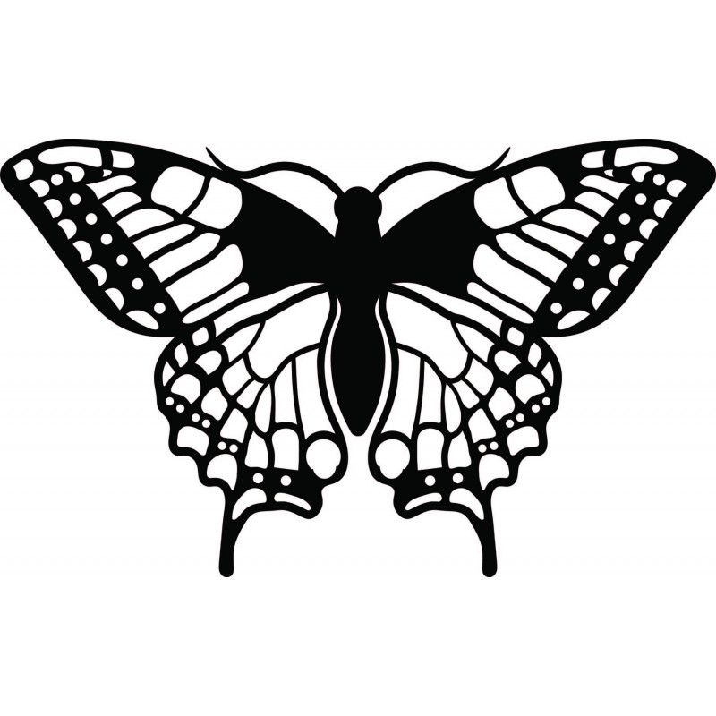 Nachtschmetterling aus Holzsperrholz L 420X 257 mm LEOPARTID