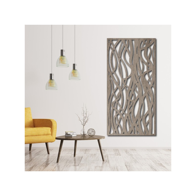 Holzdekor-Wandbild aus Sperrholz HARABASO