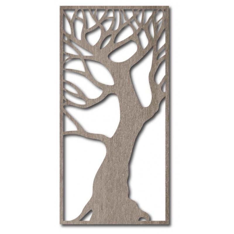 Holzwandbild aus Sperrholz Pappel ROBUST