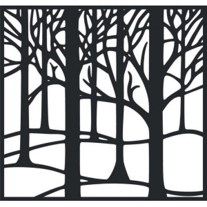 Wandbild aus Holz Sperrholz Topub LUBELA geschnitzt 2