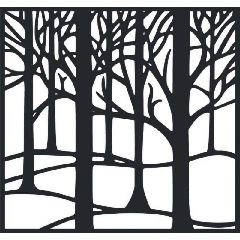 Wandbild aus Holz Sperrholz Topub LUBELA geschnitzt