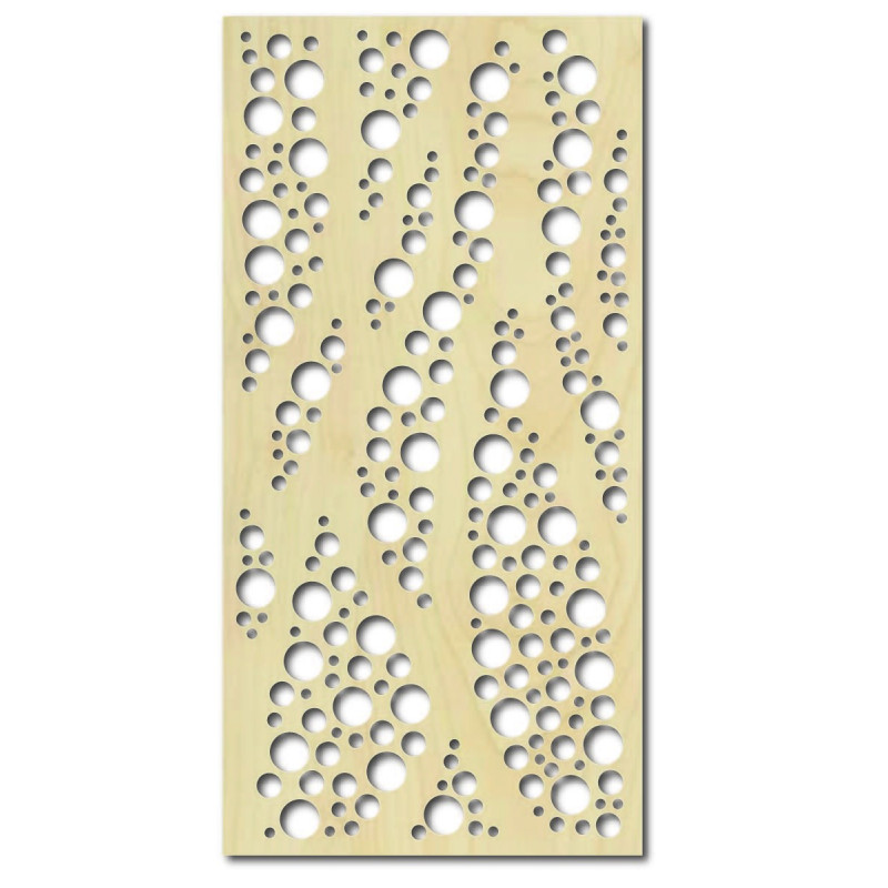 Wandbild aus Holzsperrholz Pappel ROUNDS