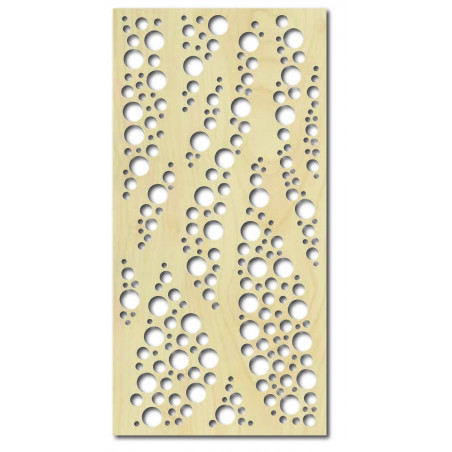 Wandbild aus Holzsperrholz Pappel ROUNDS Wandbild aus Holzsperrholz Pappel ROUNDS