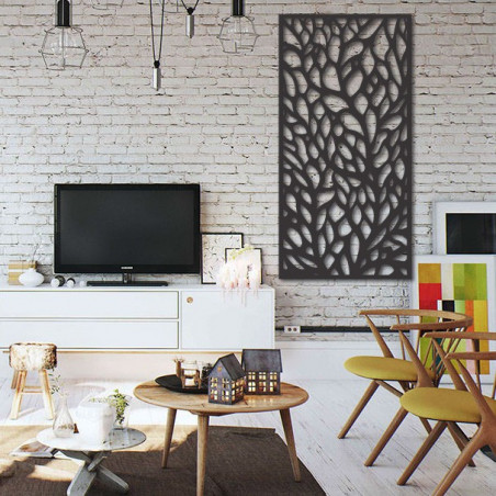 Wandbild des Baumes aus Pappel aus Holzsperrholz LYDIA 1