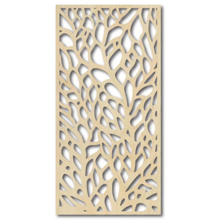 Wandbild des Baumes aus Pappel aus Holzsperrholz LYDIA 1