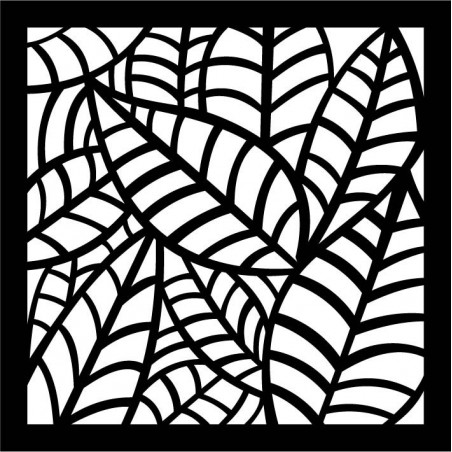 Wandgemälde aus Holzsperrholz geschnitzt Pappel FARN Wandgemälde aus Holzsperrholz geschnitzt Pappel FARN