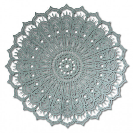 Mandala Blume des Friedens Holzwandbild aus Sperrholz SILVIA Mandala Blume des Friedens Holzwandbild aus Sperrholz SILVIA