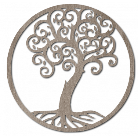 Wandgemälde „Baum des Lebens“