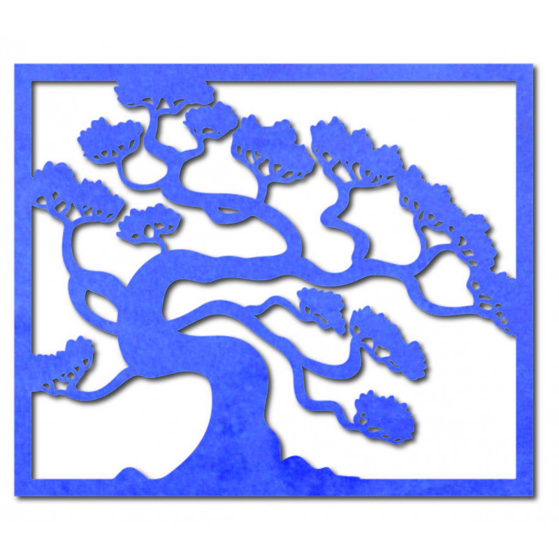 Hölzernes Bild einer Wand einer hölzernen Sperrholzpappel des Bonsaibaums   Drázský