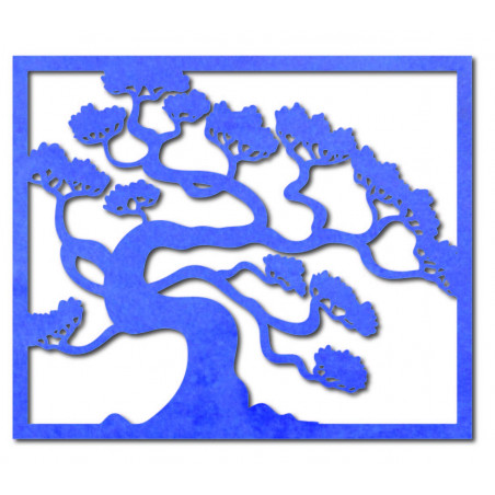 Hölzernes Bild einer Wand einer hölzernen Sperrholzpappel des Bonsaibaums   Drázský