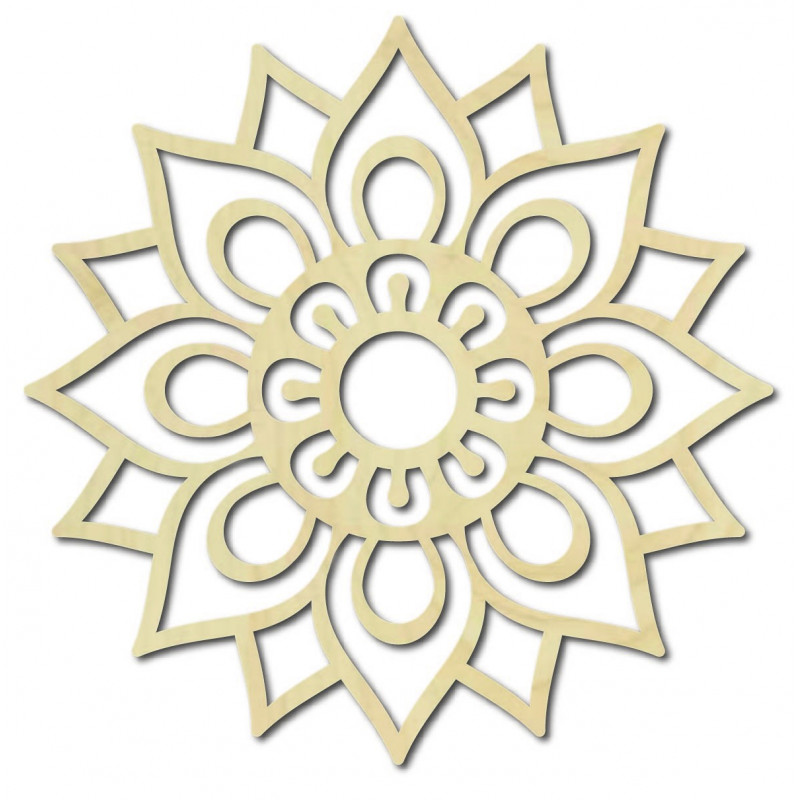 Wandgemälde Baum aus Pappelsperrholz POHODAK