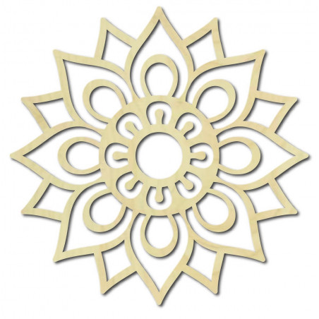 Wandgemälde Baum aus Pappelsperrholz POHODAK