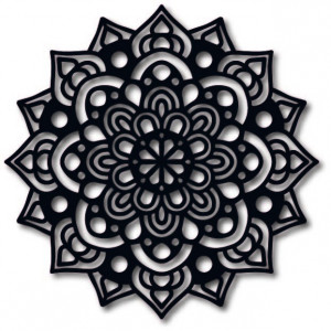 Moderne Sperrholz-Wandmalerei 2