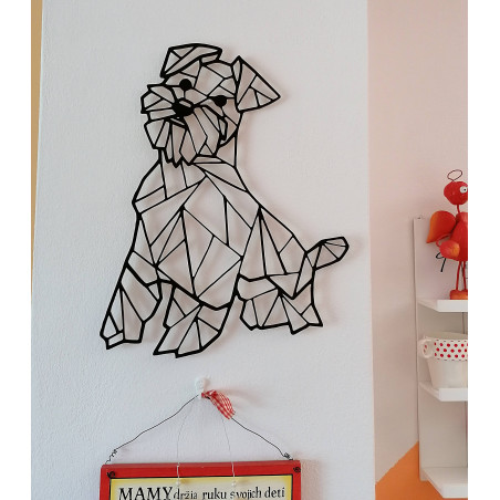 STYLESA Holzbild an der Wand HAFINKO PR0228 schwarz