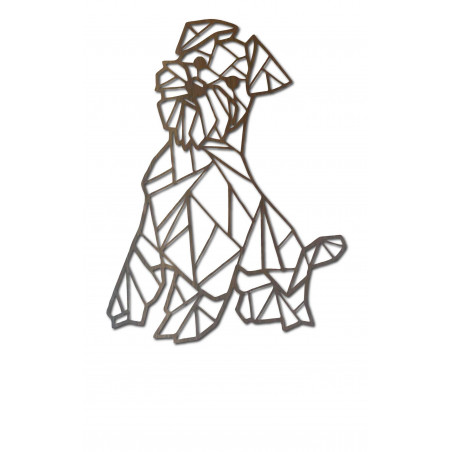 STYLESA Holzbild an der Wand HAFINKO PR0228 schwarz