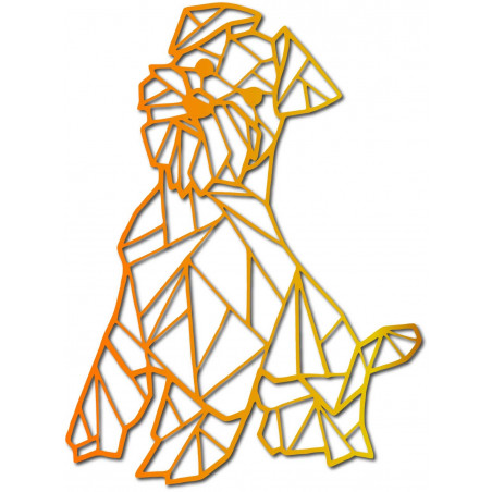 STYLESA Holzbild an der Wand HAFINKO PR0228 schwarz