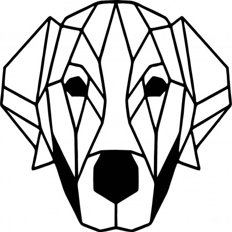 STYLESA modernes Wandbild Hund aus Sperrholz PR0229 HAFFF schwarz STYLESA modernes Wandbild Hund aus Sperrholz PR0229 HAFFF schwarz