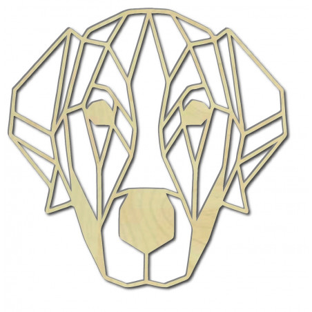 STYLESA modernes Wandbild Hund aus Sperrholz PR0229 HAFFF schwarz STYLESA modernes Wandbild Hund aus Sperrholz PR0229 HAFFF schwarz