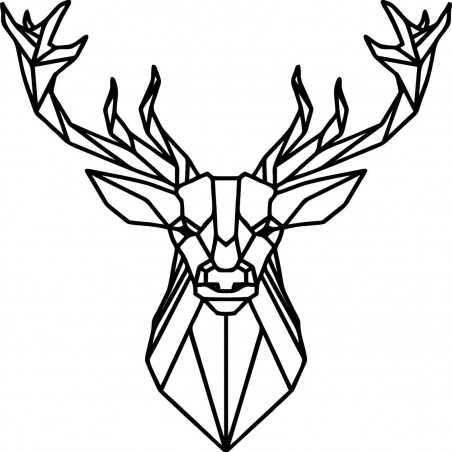 STYLESA geschnitztes Holzbild Hirsch PR0232 schwarz STYLESA geschnitztes Holzbild Hirsch PR0232 schwarz