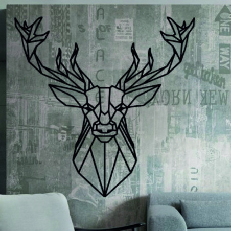 STYLESA geschnitztes Holzbild Hirsch PR0232 schwarz STYLESA geschnitztes Holzbild Hirsch PR0232 schwarz